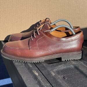 Cole Haan Shoes Mens Size 10.5 Derby Oxford Pebbled Leather Comfort 6355‎